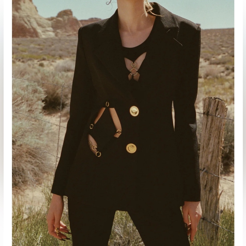 Nana Jacqueline Sahara Blazer in Black New with Tags! - Picture 4 of 13